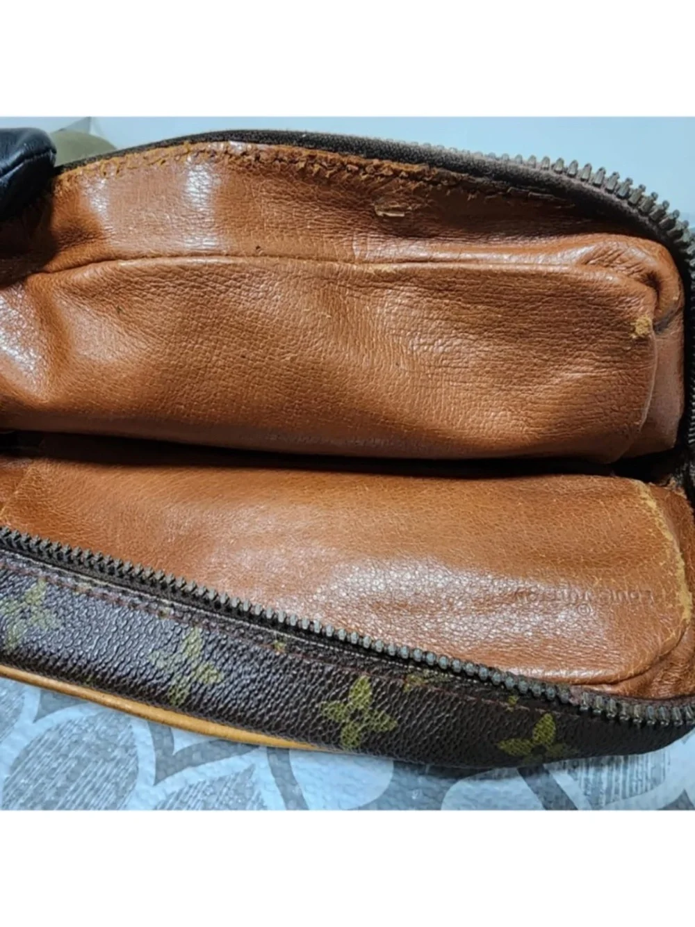 Authentic Louis Vuitton Vintage Monogram Marceau PM Brown